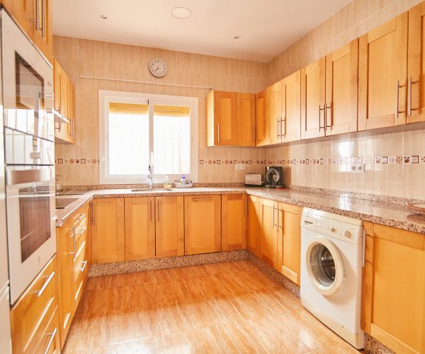 Cocina de Villa Zarzuela en Torrox