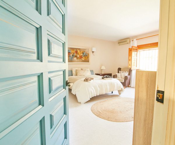 Dormitorio principal de Villa Zarzuela en Torrox