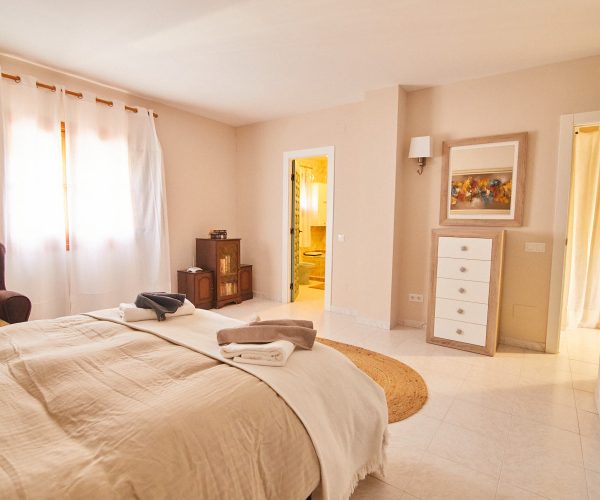 Dormitorio principal de Villa Zarzuela en Torrox